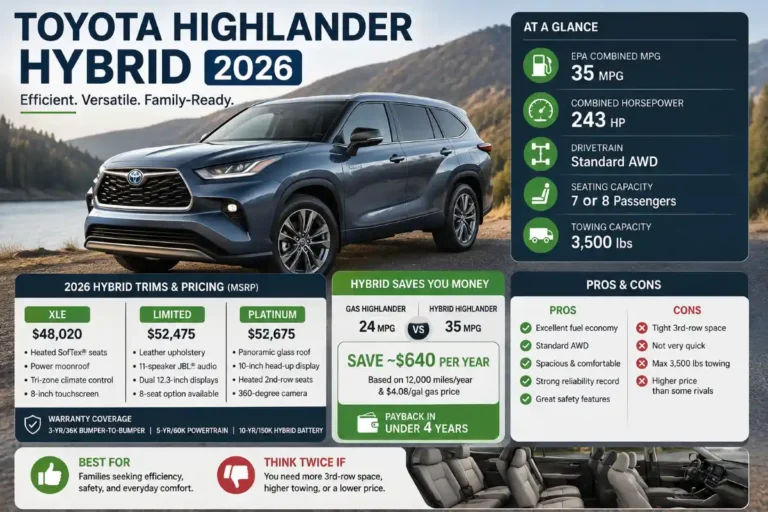 Toyota Highlander Hybrid: Complete Review, Pricing, and Buying Guide