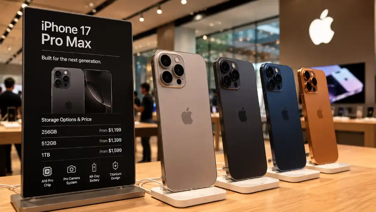 iPhone 17 Pro Max Price